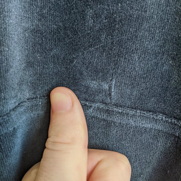 Velvet Teal Hoodie Sweatshirt LOGG H&M Men sz Sm - Picture 4 of 6